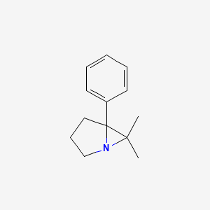 1-Azabicyclo[3.1.0]hexane, 6,6-dimethyl-5-phenyl-