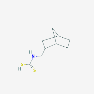 [(Bicyclo[2.2.1]heptan-2-yl)methyl]carbamodithioic acid