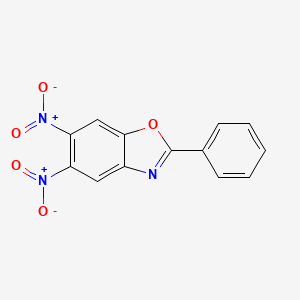 5,6-Dinitro-2-phenyl-1,3-benzoxazole