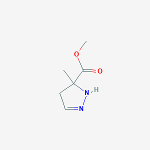 Methyl 5-methyl-4,5-dihydro-1H-pyrazole-5-carboxylate