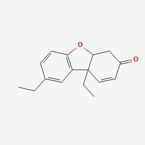 8,9b-Diethyl-4a,9b-dihydrodibenzo[b,d]furan-3(4H)-one