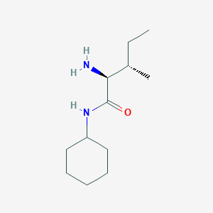 B1455142 (2S,3S)-2-Amino-N-cyclohexyl-3-methylpentanamide CAS No. 120952-67-2