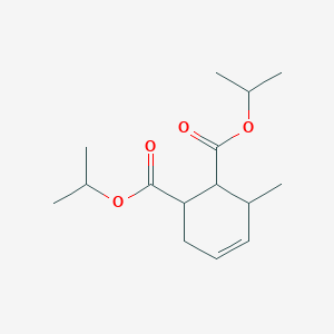 molecular formula C15H24O4 B14551474 Dipropan-2-yl 3-methylcyclohex-4-ene-1,2-dicarboxylate CAS No. 62174-63-4