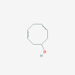 molecular formula C8H12O B14551660 Cycloocta-3,6-dien-1-ol CAS No. 62241-95-6