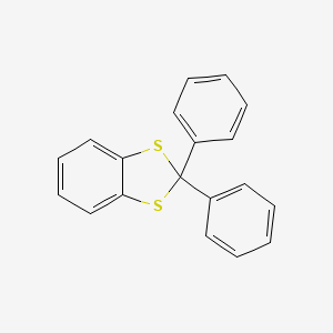 1,3-Benzodithiole, 2,2-diphenyl-