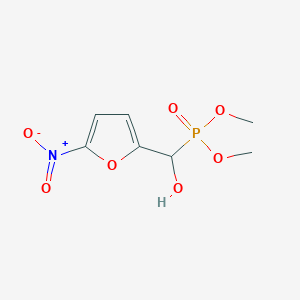 Dimethyl [hydroxy(5-nitrofuran-2-yl)methyl]phosphonate