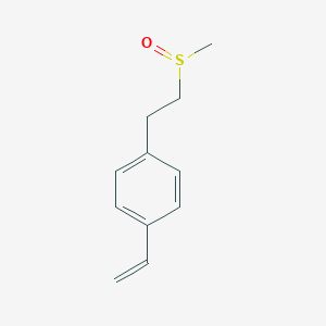 1-Ethenyl-4-[2-(methanesulfinyl)ethyl]benzene