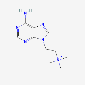 2-(6-Amino-9H-purin-9-yl)-N,N,N-trimethylethan-1-aminium