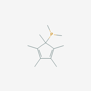 Dimethyl(1,2,3,4,5-pentamethylcyclopenta-2,4-dien-1-yl)phosphane