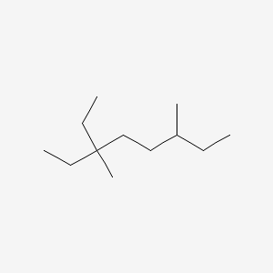 3,6-Dimethyl-3-ethyl-octane