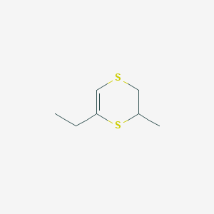 6-Ethyl-2-methyl-2,3-dihydro-1,4-dithiine