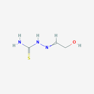 2-(2-Hydroxyethylidene)hydrazine-1-carbothioamide