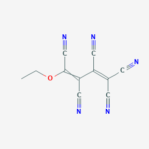 4-Ethoxybuta-1,3-diene-1,1,2,3,4-pentacarbonitrile