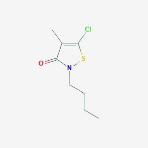 2-Butyl-5-chloro-4-methyl-1,2-thiazol-3(2H)-one