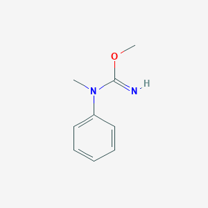 Methyl N-methyl-N-phenylcarbamimidate