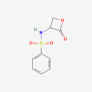 N-(2-Oxooxetan-3-yl)benzenesulfonamide