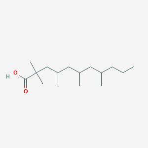 2,2,4,6,8-Pentamethylundecanoic acid