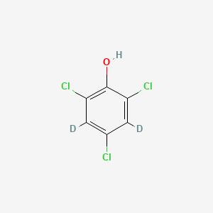 molecular formula C6H3Cl3O B1455197 2,4,6-三氯苯酚-3,5-d2 CAS No. 93951-80-5