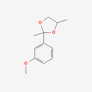 2-(3-Methoxyphenyl)-2,4-dimethyl-1,3-dioxolane