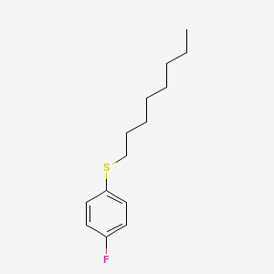 Benzene, 1-fluoro-4-(octylthio)-