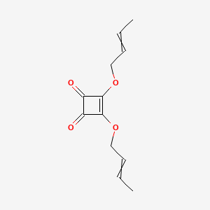 3,4-Bis[(but-2-en-1-yl)oxy]cyclobut-3-ene-1,2-dione