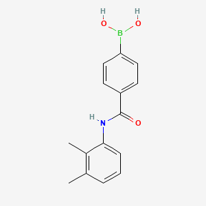 molecular formula C15H16BNO3 B1455222 4-(2,3-二甲基苯甲酰氨基)苯硼酸 CAS No. 913835-36-6