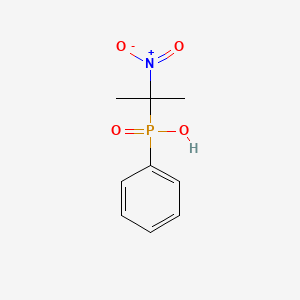 (2-Nitropropan-2-yl)phenylphosphinic acid