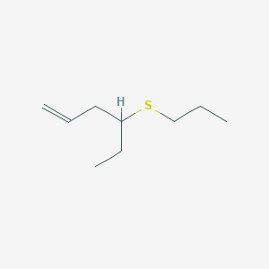 1-Hexene, 4-(propylthio)-