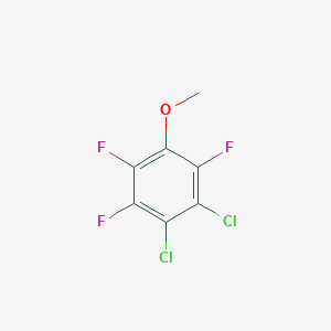 1,2-Dichloro-3,4,6-trifluoro-5-methoxybenzene