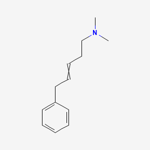 N,N-dimethyl-5-phenylpent-3-en-1-amine