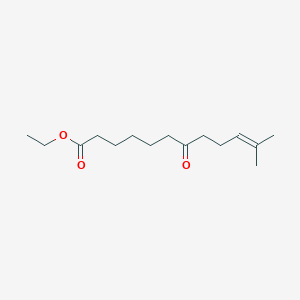 Ethyl 11-methyl-7-oxododec-10-enoate