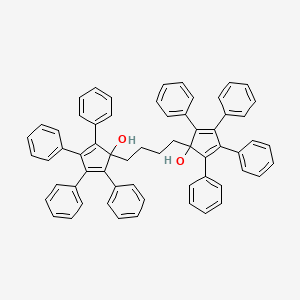 1,1'-(Butane-1,4-diyl)bis(2,3,4,5-tetraphenylcyclopenta-2,4-dien-1-ol)