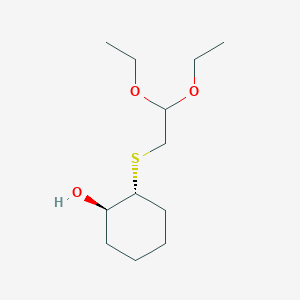 (1R,2R)-2-[(2,2-Diethoxyethyl)sulfanyl]cyclohexan-1-ol