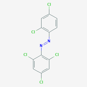 (E)-1-(2,4-Dichlorophenyl)-2-(2,4,6-trichlorophenyl)diazene