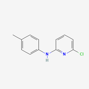 molecular formula C12H11ClN2 B1455264 6-氯-N-(4-甲基苯基)-2-吡啶胺 CAS No. 1220017-99-1