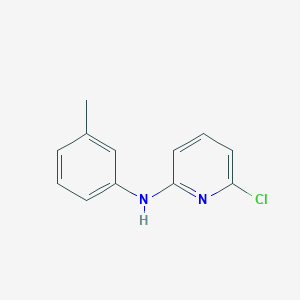molecular formula C12H11ClN2 B1455270 6-Chloro-N-(3-methylphenyl)-2-pyridinamine CAS No. 1220019-91-9