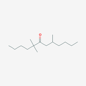 5,5,8-Trimethyldodecan-6-one