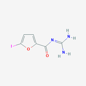 2-(5-Iodo-2-furoyl)guanidine