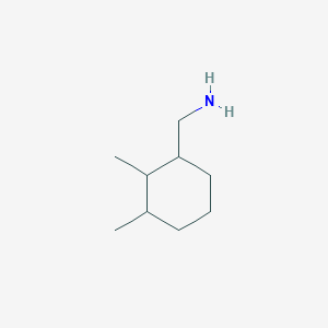 molecular formula C9H19N B1455276 (2,3-二甲基环己基)甲胺 CAS No. 1339914-30-5