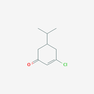 3-Chloro-5-(propan-2-yl)cyclohex-2-en-1-one