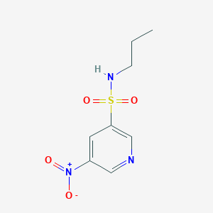 5-Nitro-N-propylpyridine-3-sulfonamide