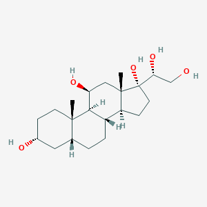 molecular formula C21H36O5 B145528 β-可的松 CAS No. 667-65-2