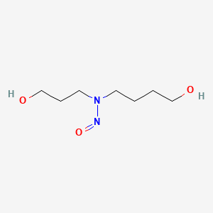 1-Butanol, 4-(N-(3-hydroxypropyl)-N-nitrosoamino)-