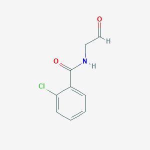 2-Chloro-N-(2-oxoethyl)benzamide