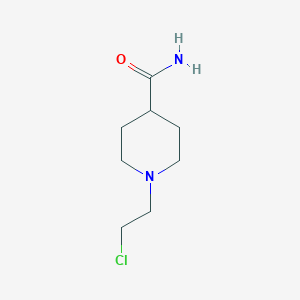 1-(2-Chloroethyl)piperidine-4-carboxamide