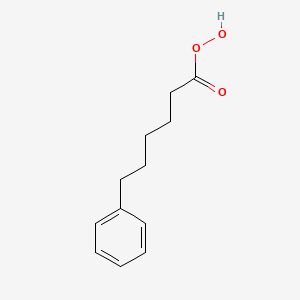 6-Phenylhexaneperoxoic acid