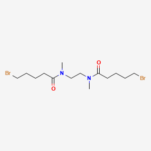 N,N'-(Ethane-1,2-diyl)bis(5-bromo-N-methylpentanamide)