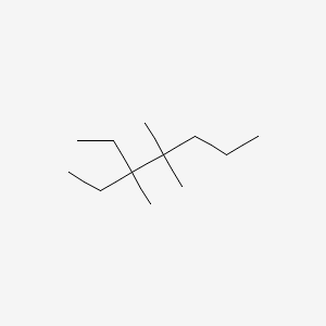 3-Ethyl-3,4,4-trimethylheptane