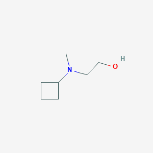 molecular formula C7H15NO B1455304 2-[环丁基(甲基)氨基]乙醇 CAS No. 1383452-42-3