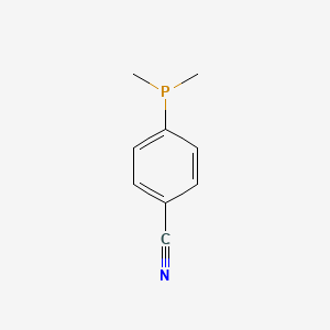 4-(Dimethylphosphanyl)benzonitrile